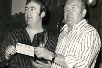 Tony Brown and Sam Hawkins - Kent Open Singles March 1977